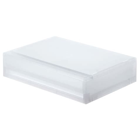 polypropylene storage case extra shallow